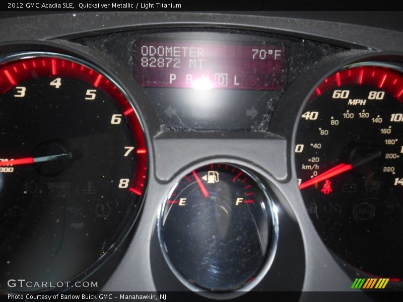 Quicksilver Metallic / Light Titanium 2012 GMC Acadia SLE