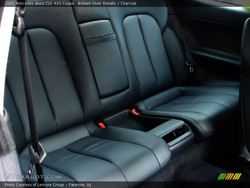 Brilliant Silver Metallic / Charcoal 2002 Mercedes-Benz CLK 430 Coupe