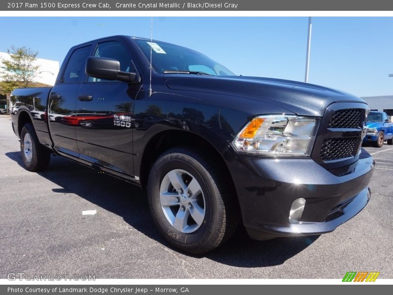 Front 3/4 View of 2017 1500 Express Crew Cab
