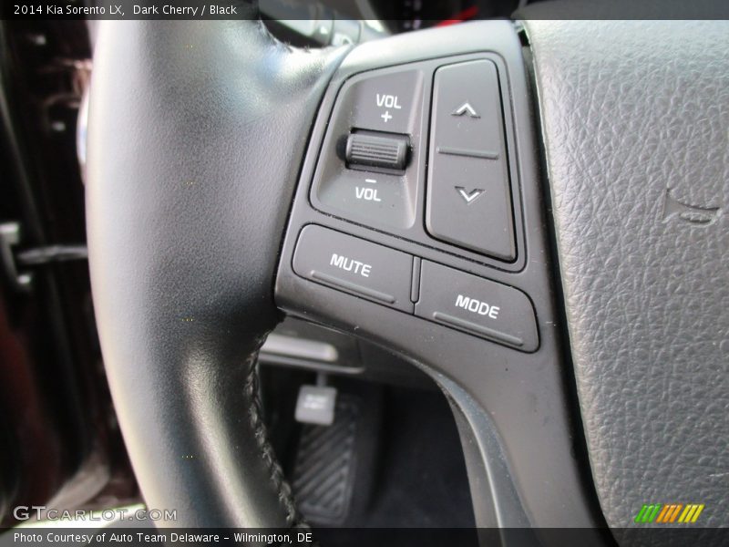 Dark Cherry / Black 2014 Kia Sorento LX