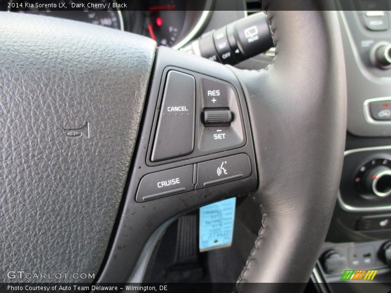 Dark Cherry / Black 2014 Kia Sorento LX