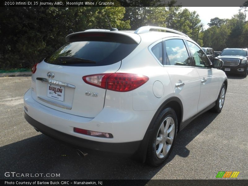 Moonlight White / Graphite 2010 Infiniti EX 35 Journey AWD