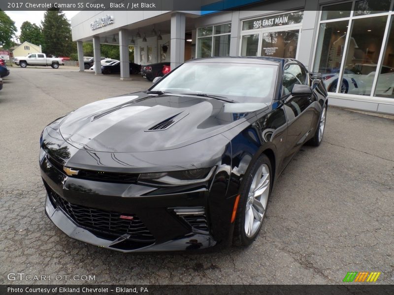 Black / Jet Black 2017 Chevrolet Camaro SS Coupe