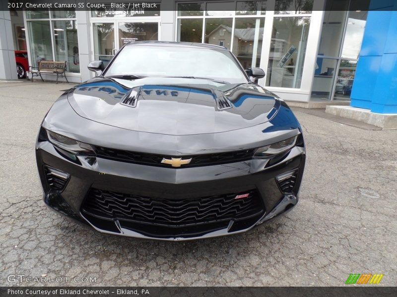 Black / Jet Black 2017 Chevrolet Camaro SS Coupe