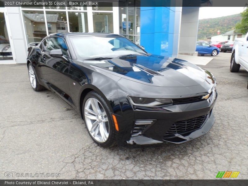Black / Jet Black 2017 Chevrolet Camaro SS Coupe