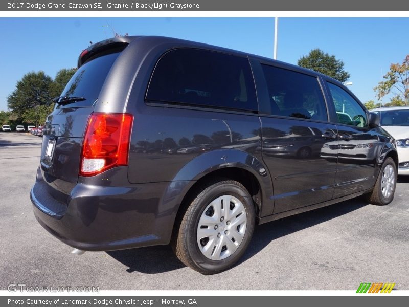 Granite / Black/Light Graystone 2017 Dodge Grand Caravan SE