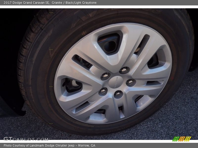 Granite / Black/Light Graystone 2017 Dodge Grand Caravan SE