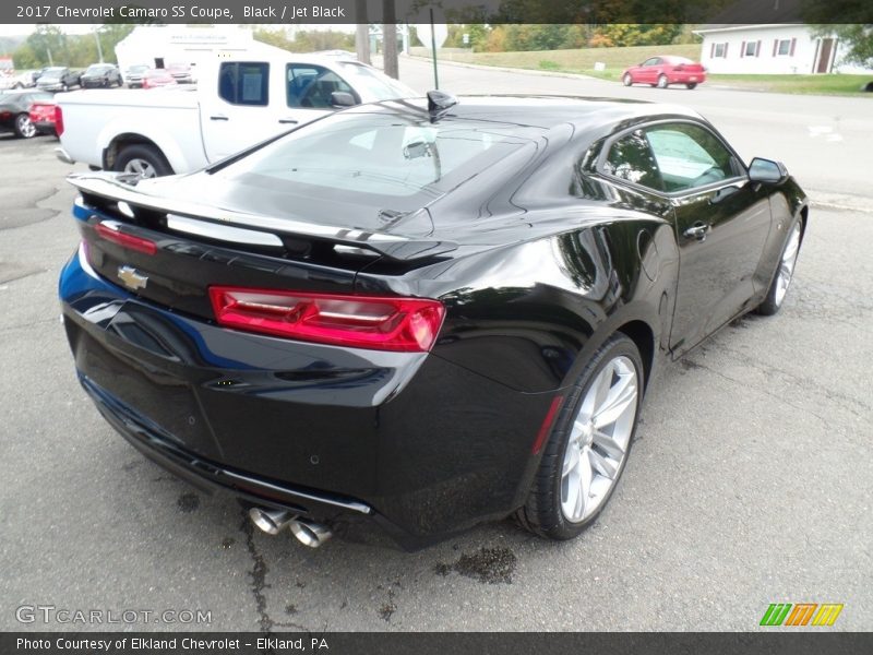 Black / Jet Black 2017 Chevrolet Camaro SS Coupe