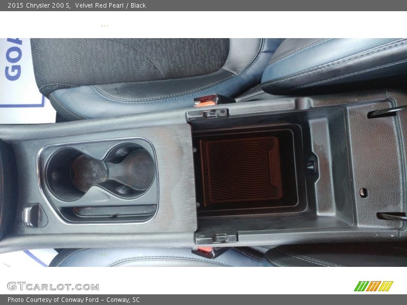 Velvet Red Pearl / Black 2015 Chrysler 200 S