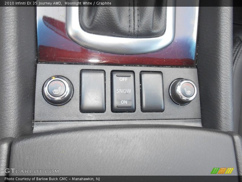Moonlight White / Graphite 2010 Infiniti EX 35 Journey AWD