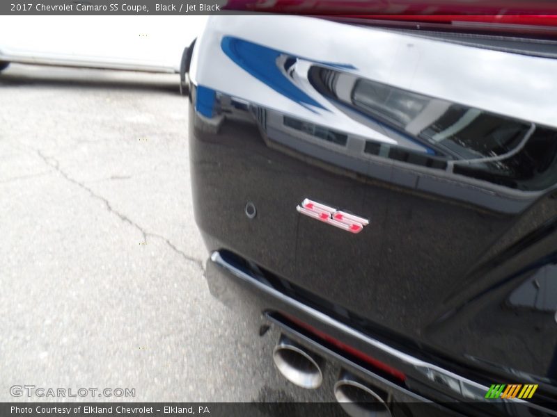 Black / Jet Black 2017 Chevrolet Camaro SS Coupe
