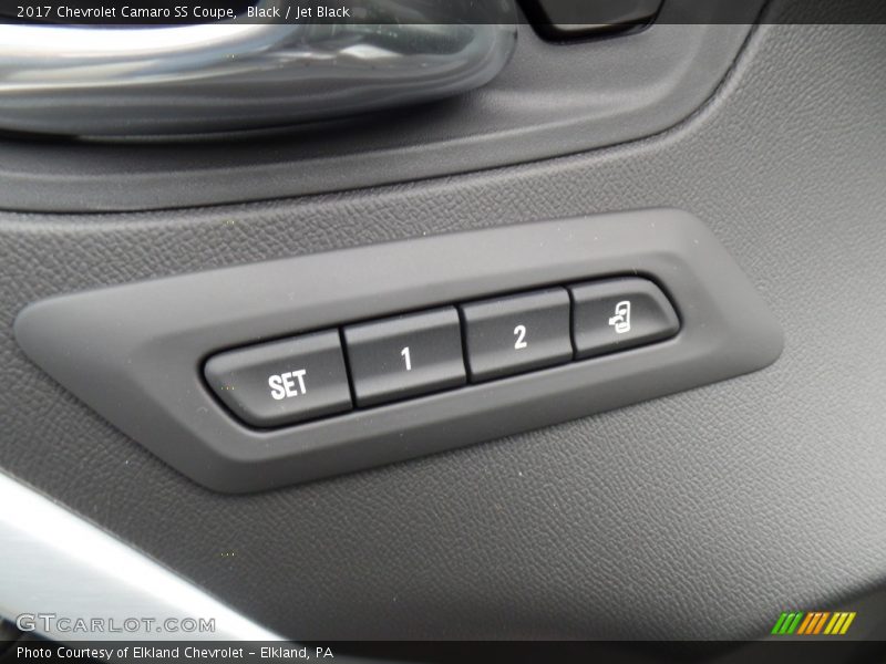 Black / Jet Black 2017 Chevrolet Camaro SS Coupe