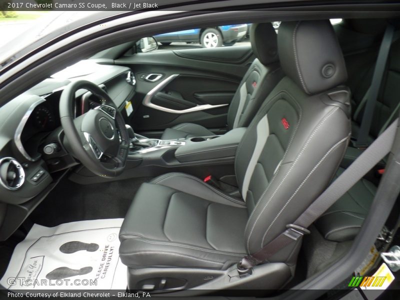 Front Seat of 2017 Camaro SS Coupe