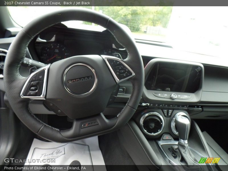 Dashboard of 2017 Camaro SS Coupe