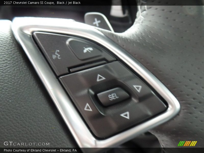 Black / Jet Black 2017 Chevrolet Camaro SS Coupe