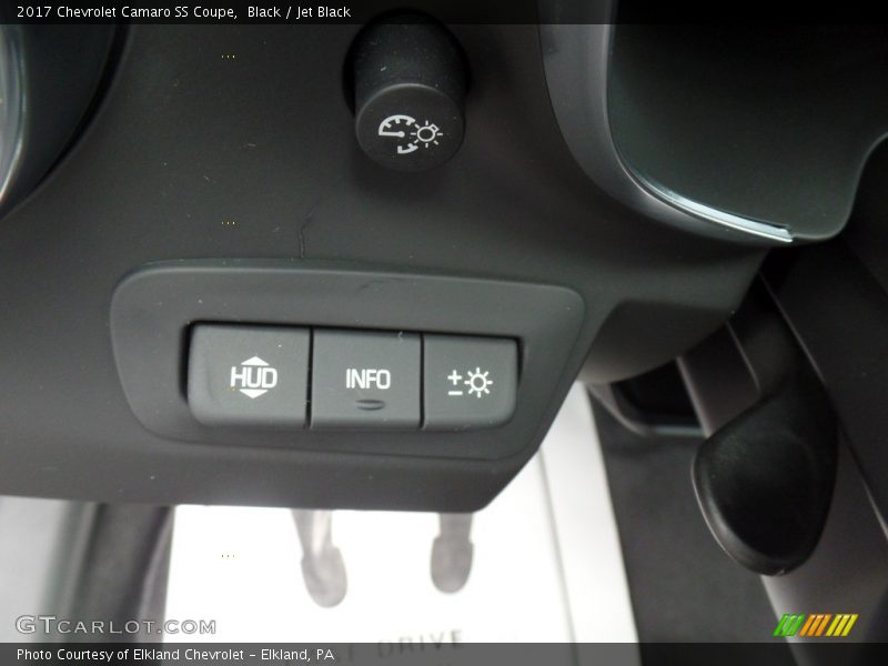 Black / Jet Black 2017 Chevrolet Camaro SS Coupe