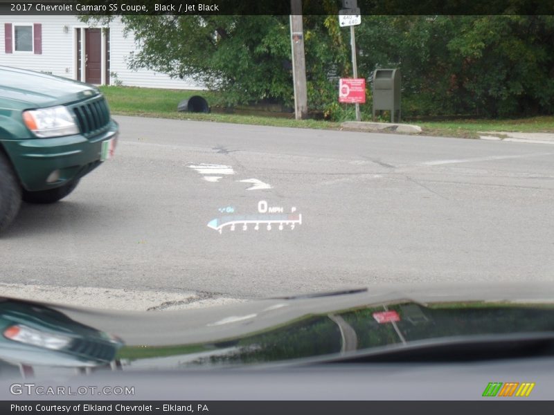 Black / Jet Black 2017 Chevrolet Camaro SS Coupe