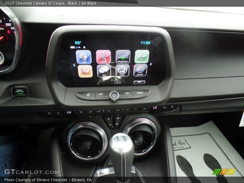 Black / Jet Black 2017 Chevrolet Camaro SS Coupe
