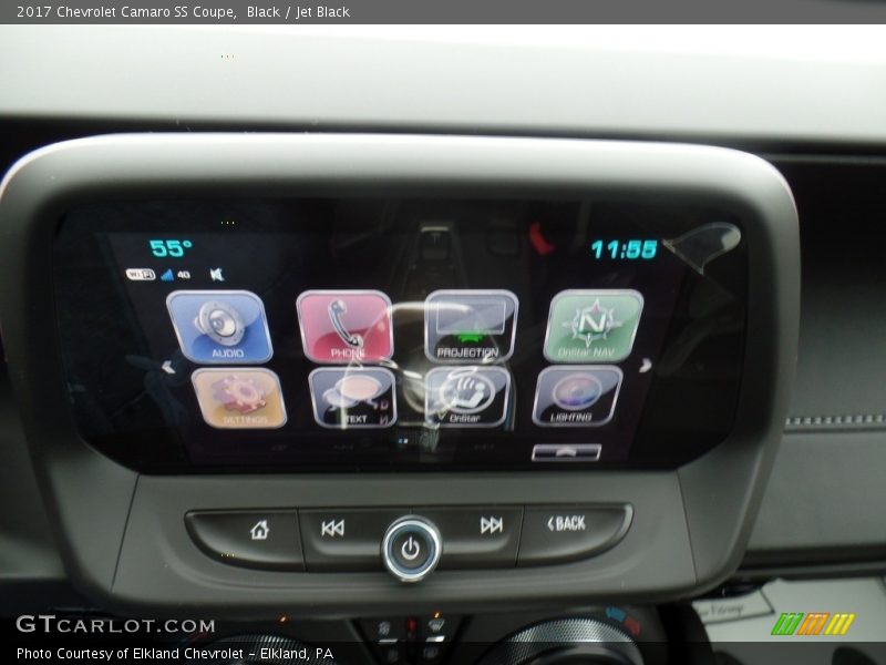 Black / Jet Black 2017 Chevrolet Camaro SS Coupe