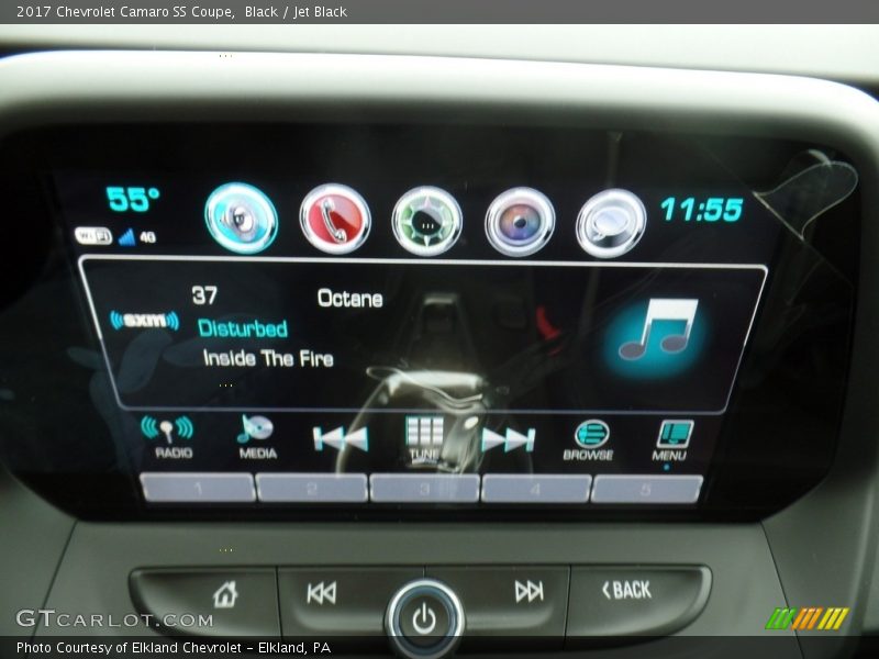 Black / Jet Black 2017 Chevrolet Camaro SS Coupe