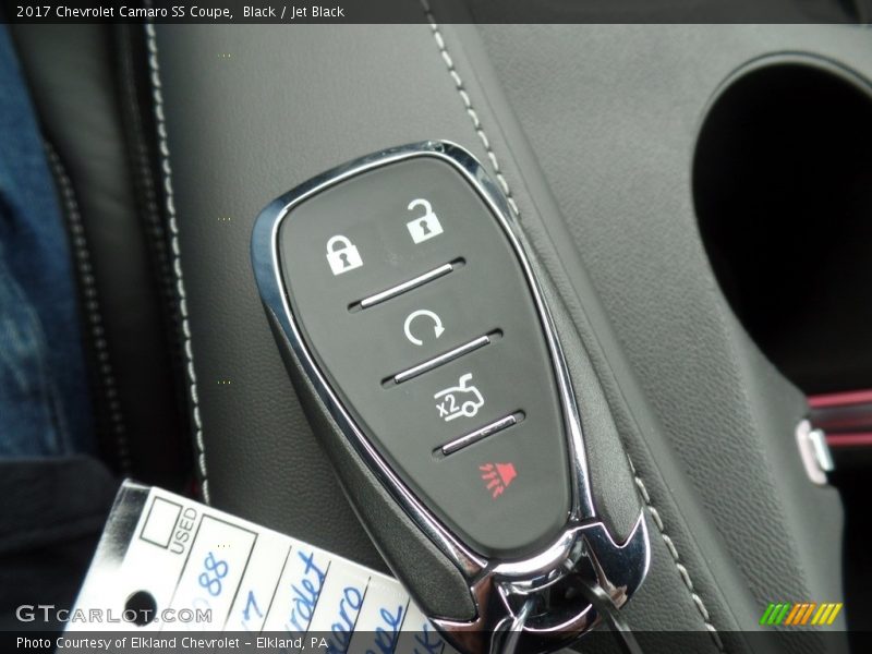 Keys of 2017 Camaro SS Coupe