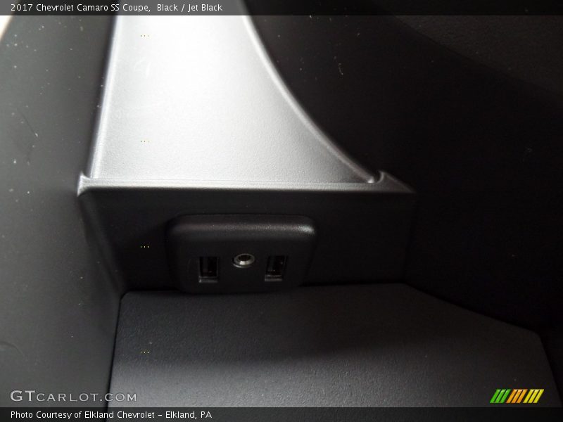 Black / Jet Black 2017 Chevrolet Camaro SS Coupe