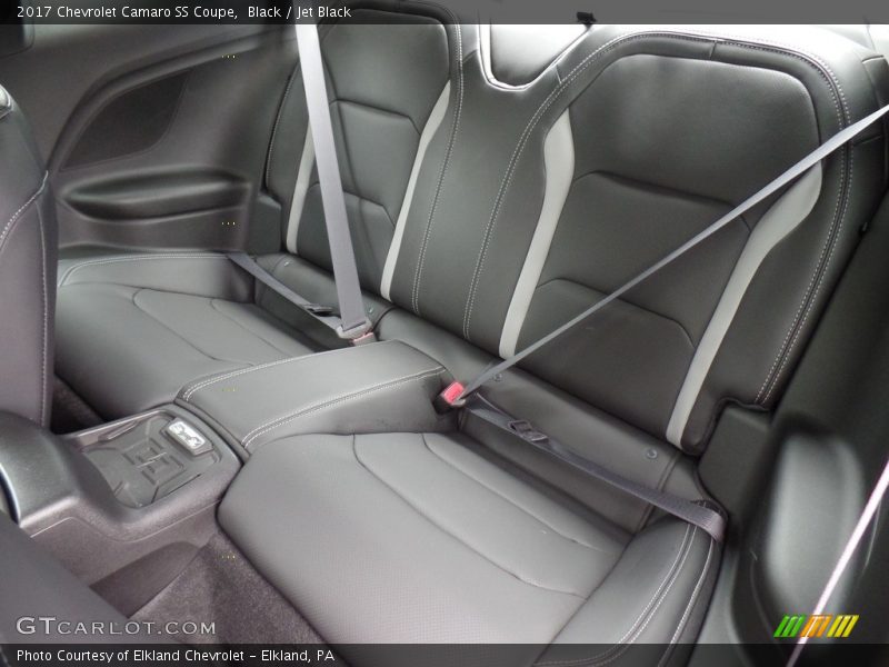 Rear Seat of 2017 Camaro SS Coupe