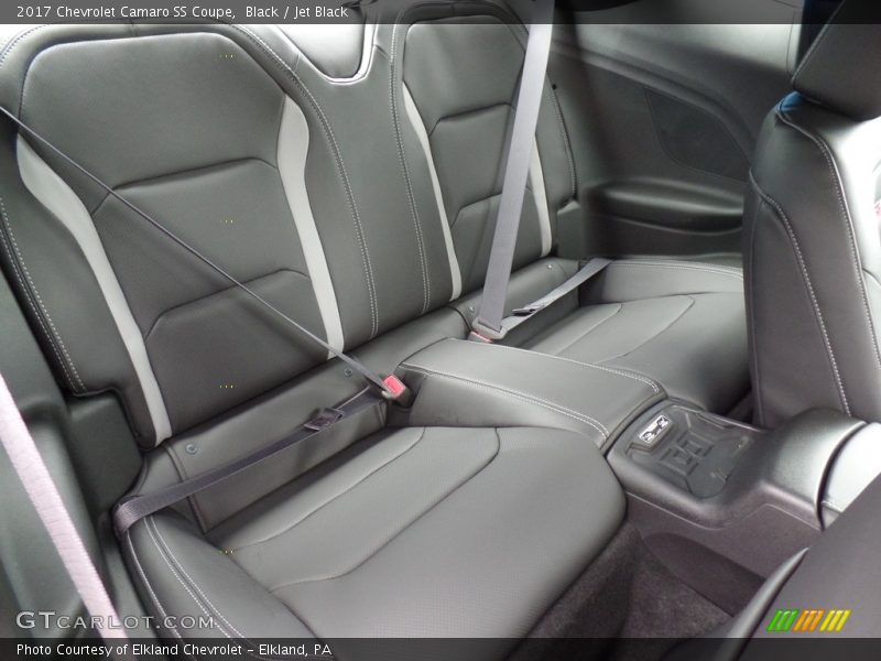 Rear Seat of 2017 Camaro SS Coupe