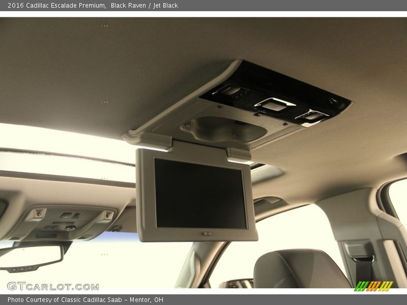 Black Raven / Jet Black 2016 Cadillac Escalade Premium