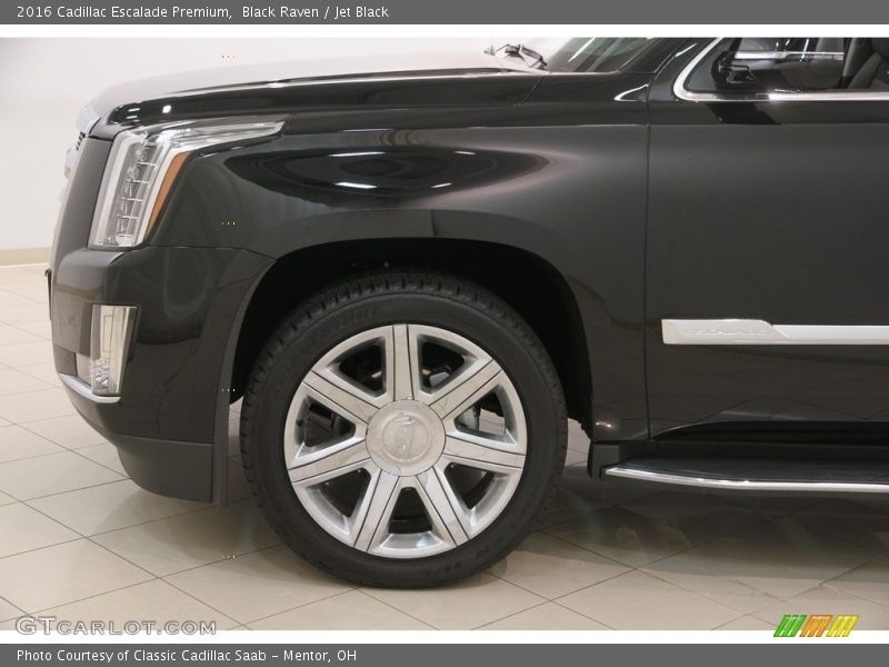 Black Raven / Jet Black 2016 Cadillac Escalade Premium