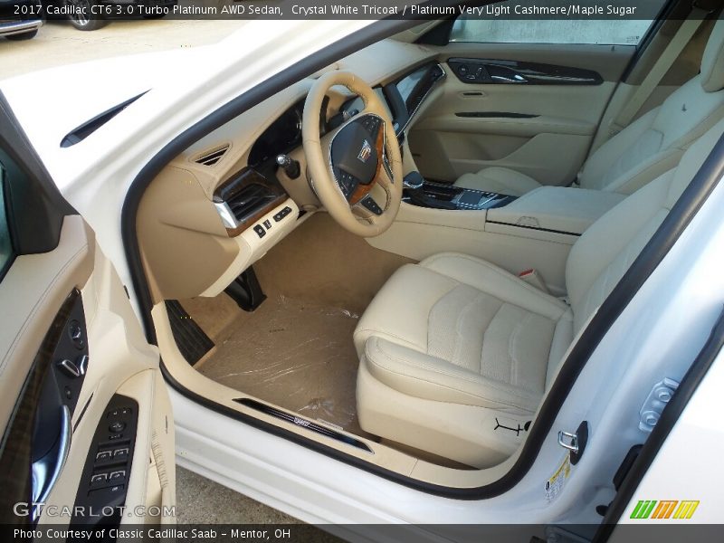  2017 CT6 3.0 Turbo Platinum AWD Sedan Platinum Very Light Cashmere/Maple Sugar Interior
