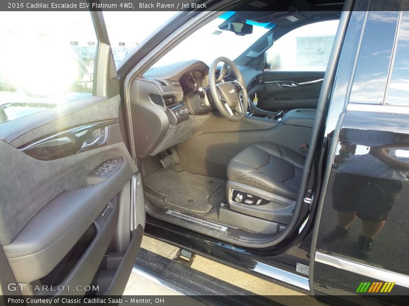 Black Raven / Jet Black 2016 Cadillac Escalade ESV Platinum 4WD