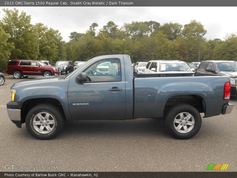 Stealth Gray Metallic / Dark Titanium 2013 GMC Sierra 1500 Regular Cab
