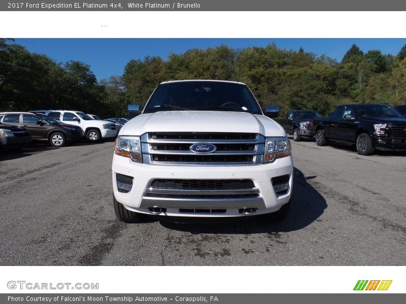 White Platinum / Brunello 2017 Ford Expedition EL Platinum 4x4