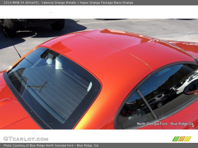 Valencia Orange Metallic / Hyper Orange Package Black/Orange 2014 BMW Z4 sDrive35i
