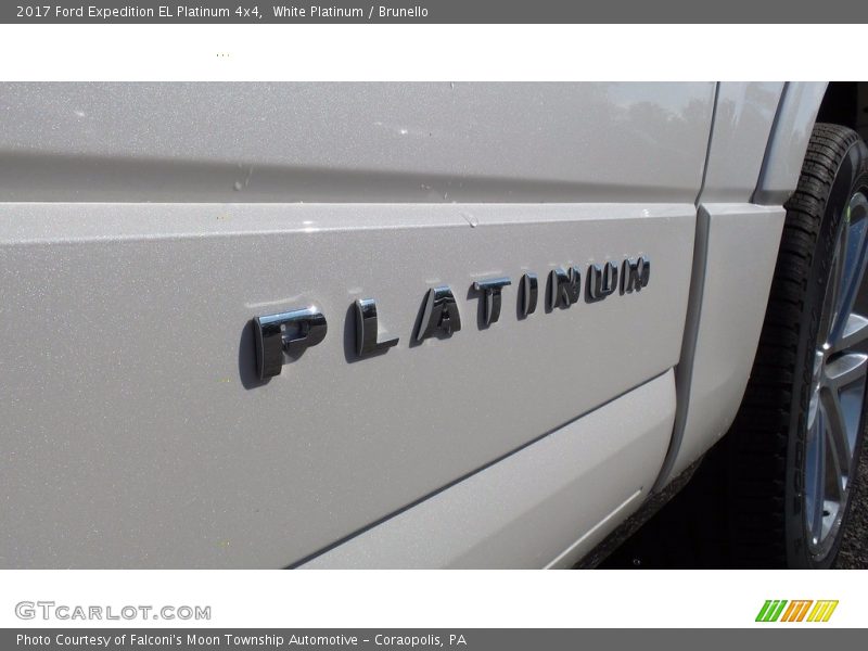 White Platinum / Brunello 2017 Ford Expedition EL Platinum 4x4
