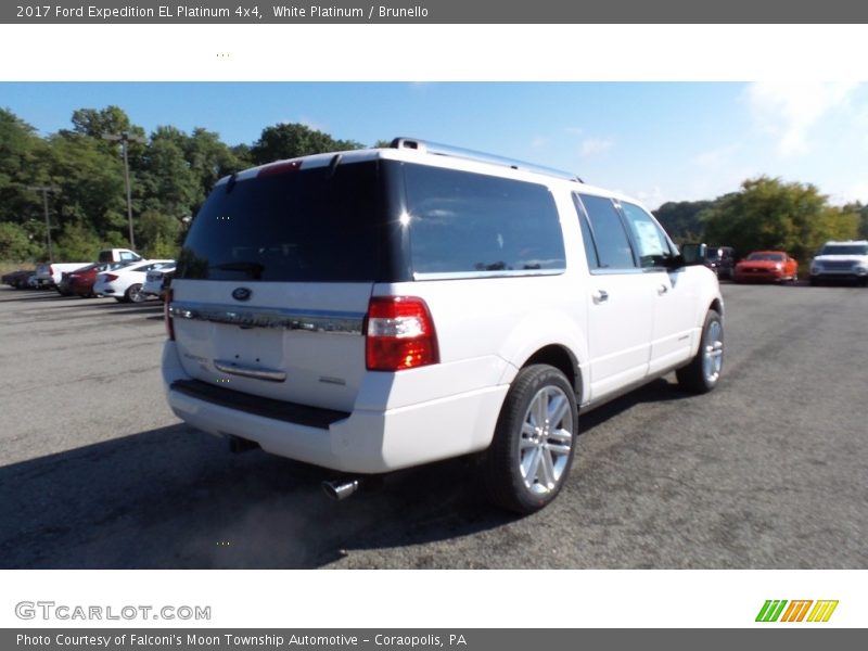 White Platinum / Brunello 2017 Ford Expedition EL Platinum 4x4