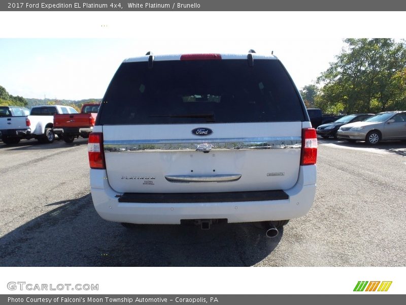 White Platinum / Brunello 2017 Ford Expedition EL Platinum 4x4