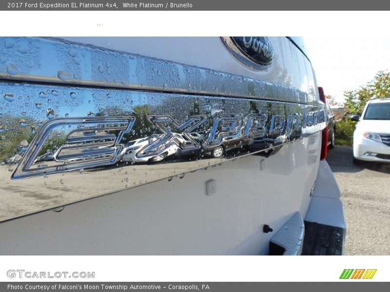 White Platinum / Brunello 2017 Ford Expedition EL Platinum 4x4