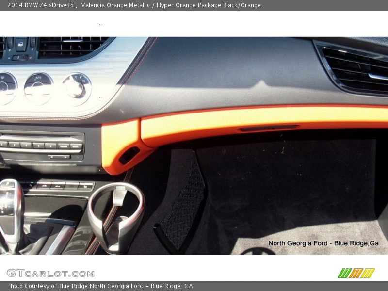 Valencia Orange Metallic / Hyper Orange Package Black/Orange 2014 BMW Z4 sDrive35i
