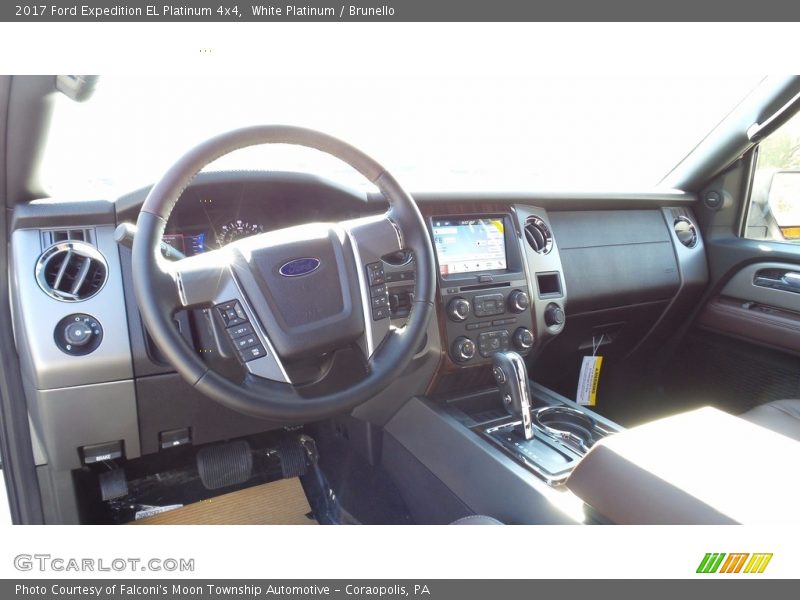 White Platinum / Brunello 2017 Ford Expedition EL Platinum 4x4