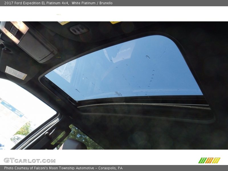White Platinum / Brunello 2017 Ford Expedition EL Platinum 4x4