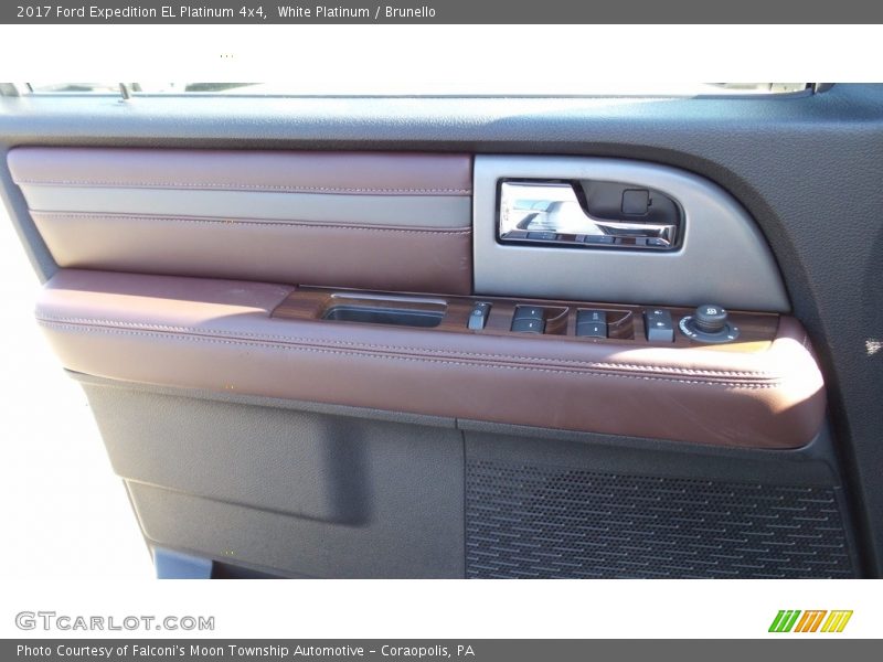 White Platinum / Brunello 2017 Ford Expedition EL Platinum 4x4