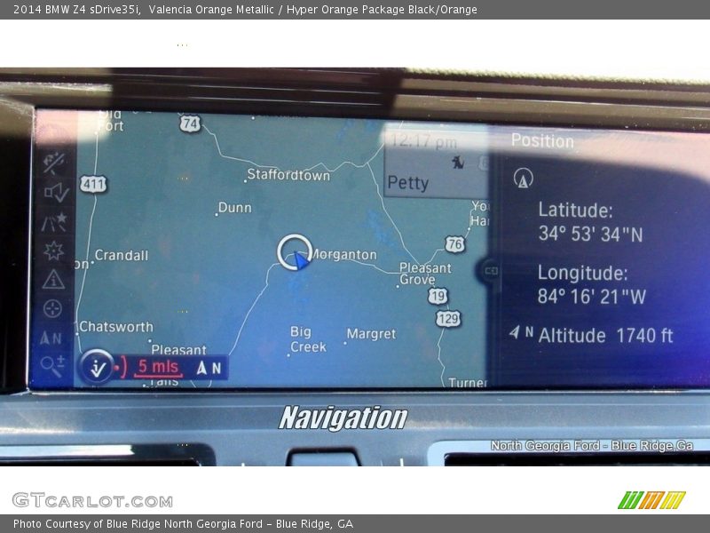 Valencia Orange Metallic / Hyper Orange Package Black/Orange 2014 BMW Z4 sDrive35i