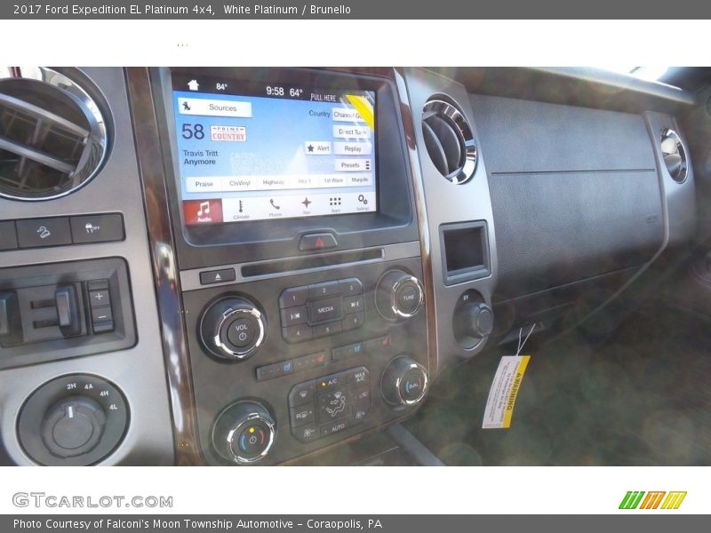 White Platinum / Brunello 2017 Ford Expedition EL Platinum 4x4