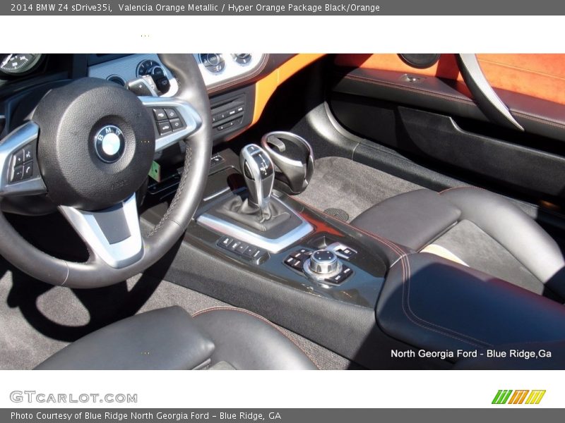 Valencia Orange Metallic / Hyper Orange Package Black/Orange 2014 BMW Z4 sDrive35i