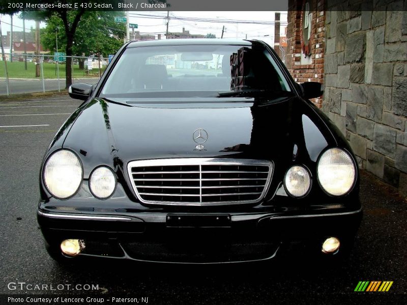 Black / Charcoal 2002 Mercedes-Benz E 430 Sedan