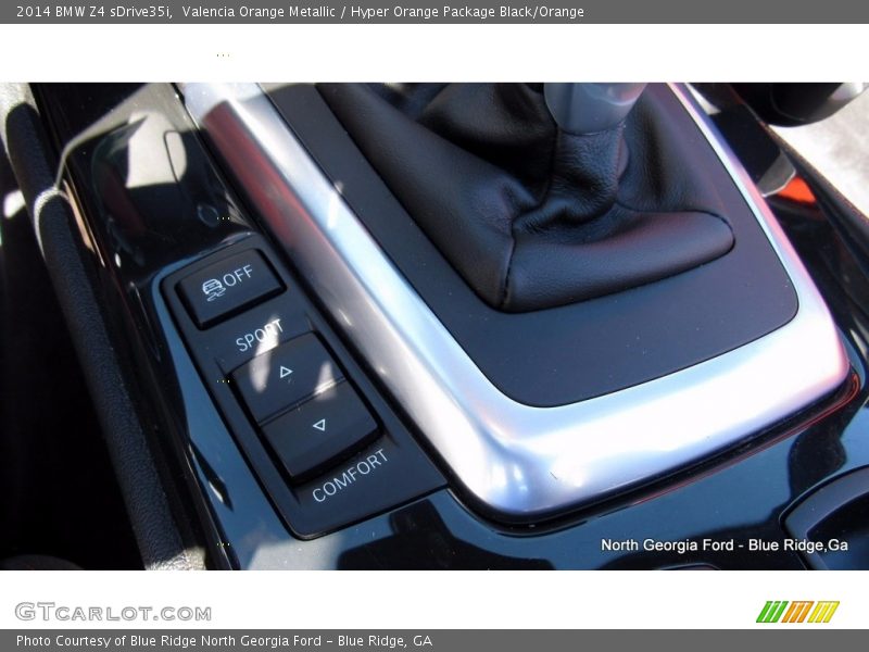 Valencia Orange Metallic / Hyper Orange Package Black/Orange 2014 BMW Z4 sDrive35i