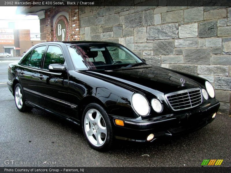 Black / Charcoal 2002 Mercedes-Benz E 430 Sedan