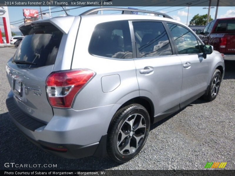 Ice Silver Metallic / Black 2014 Subaru Forester 2.0XT Touring